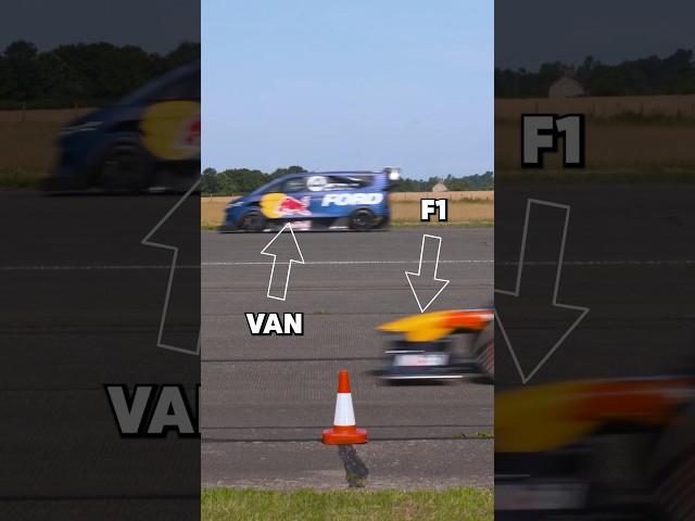 F1 Car vs Van 