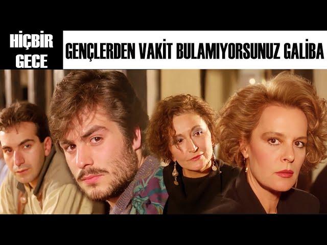 Hiçbir Gece Türk Filmi | Sevda Kendinden Küçük Biriyle Birlikte Olduğu İçin İmalara Maruz Kalır