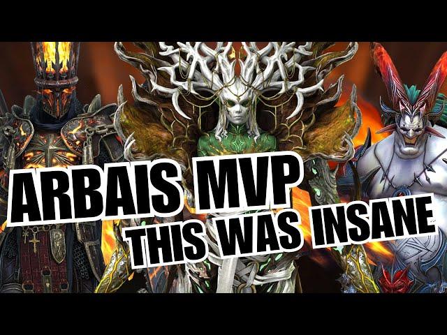 ARBAIS IS MY MVP & THESE BATTLES ARE INSANE | Raid: Shadow Legends |