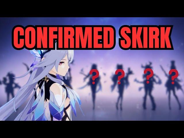 OFFICIAL SKIRK RELEASE! SPECULATIONS ON THE UPCOMING CHARACTERS!