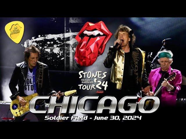 The Rolling Stones live at Soldier Field, Chicago - June 30, 2024 | Full concert + multicam video