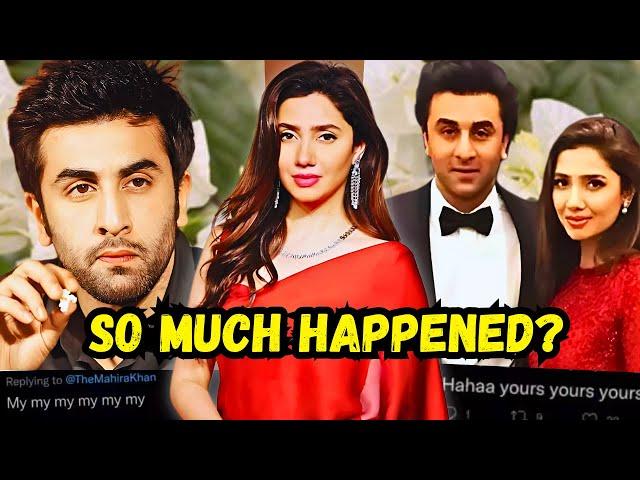 Ranbir Kapoor & Mahira Khan's NOT SO SECRET relationship EXPOSED?