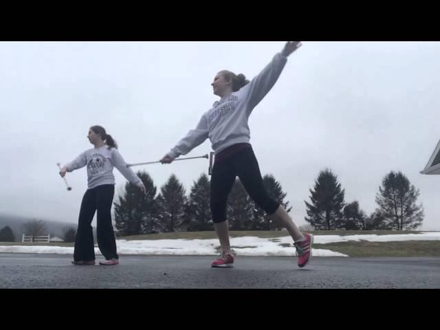 Majorette Audition Routine 2015