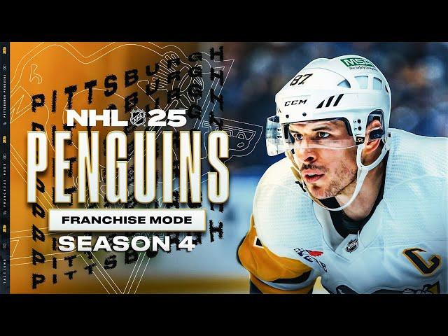 NHL 25: PITTSBURGH PENGUINS FRANCHISE MODE - SEASON 4