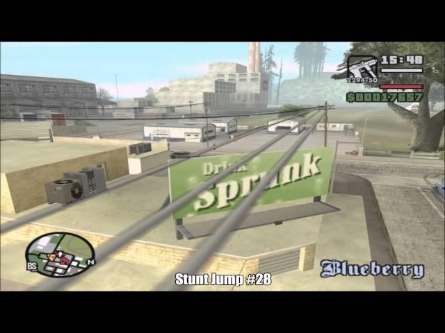 GTA San Andreas - Unique Stunt Jump #28