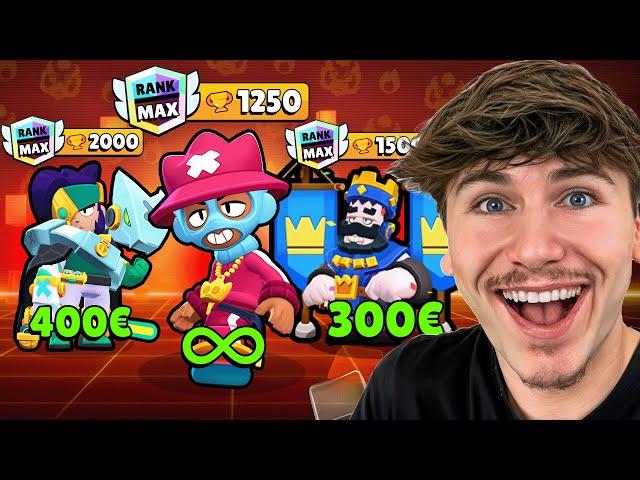 JE JUGE VOS COMPTES SUR BRAWL STARS !! (Désolé...)