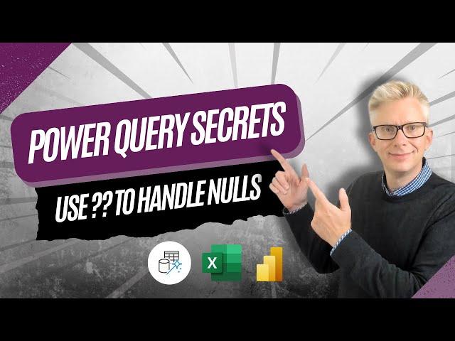 Power Query Secrets: Use coalesce (??) to handle null values