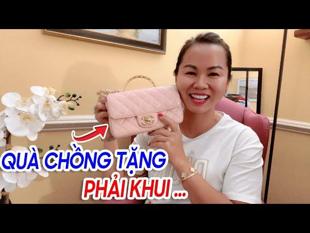 Đập Hộp Túi Xách Chanel Sang, Xịn, Mịn | Đến Mỹ Cùng Mai