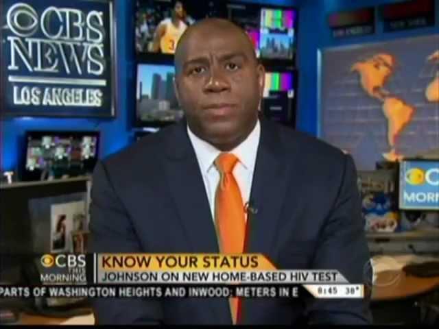 Magic Johnson Discusses OraQuick® on CBS This Morning