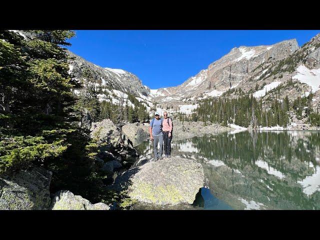 Lake Haiyaha Hike-Rocky Mountains