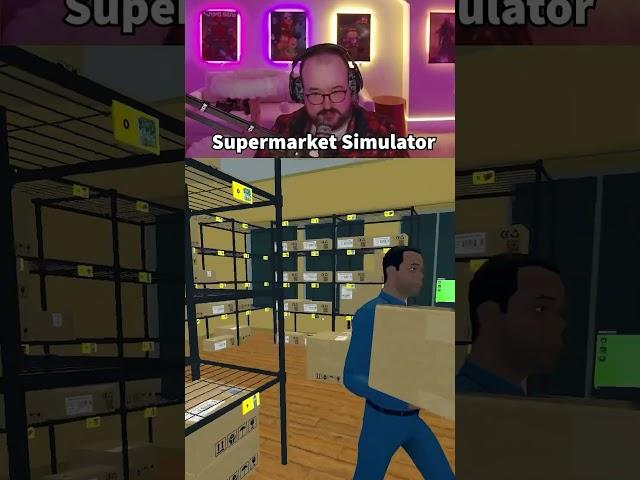 Supermarket Simulator Restocker Update is out! #gaming #supermarketsimulator #dansgaming