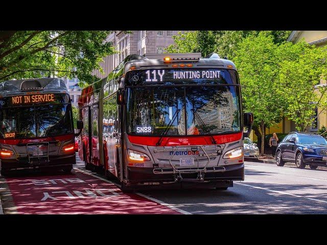 WMATA Metrobus 2018 New Flyer Xcelsior XDE60 #5486 On Route 11Y