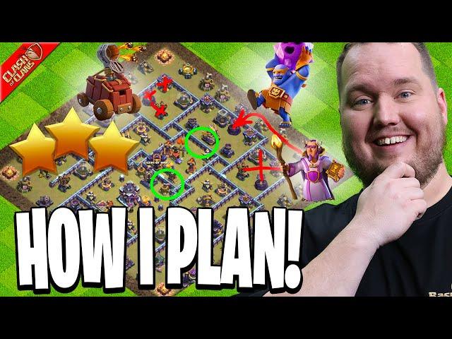 How To Plan And Attack Bases for 3 Stars In War! (Clash of Clans)