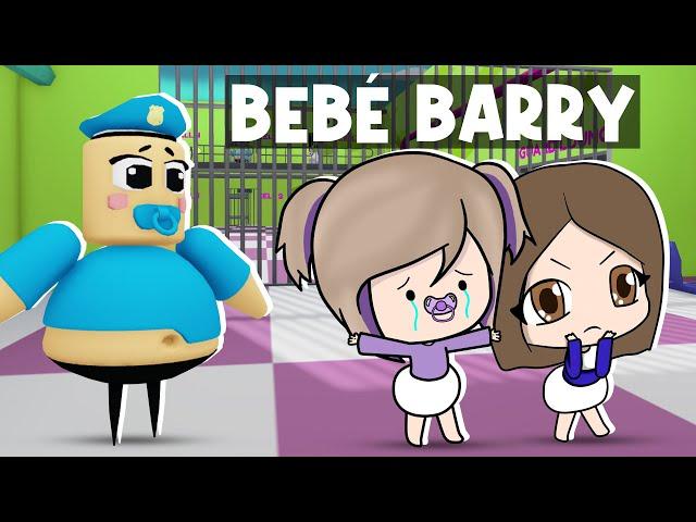 ESCAPA DE LA PRISIÓN DE BABY BARRY EN ROBLOX!!