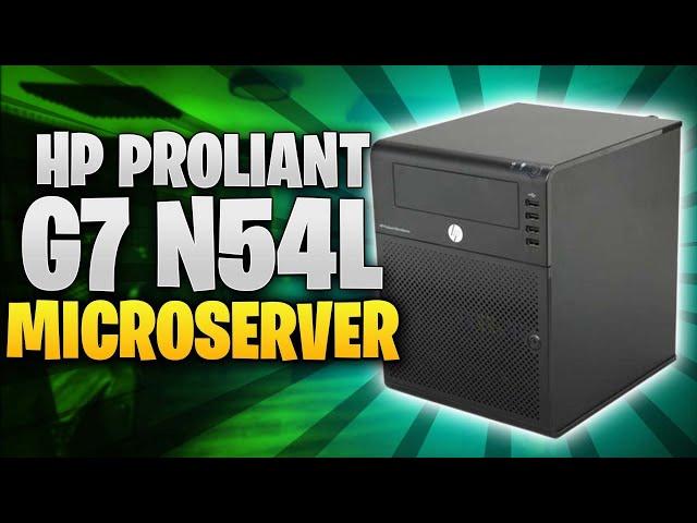 HP ProLiant G7 N54L MicroServer Server System Review