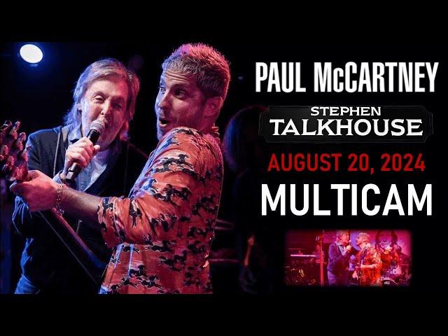 Paul McCartney, Chad Smith & Andrew Watt Live At The Stephen Talkhouse - 20 August 2024 (Multicam)