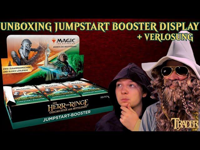 MTG Lord of the Rings Opening Jumpstart Booster Display deutsch | Magic the Gathering | HDR Unboxing