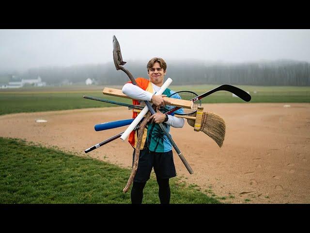 Hitting a Homerun with anything BUT a Baseball Bat