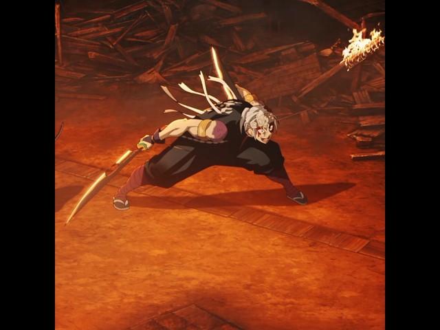 TENGEN'S SPEED  DEMON SLAYER / KIMETSUNOYAIBA EDIT/AMV #shorts #anime
