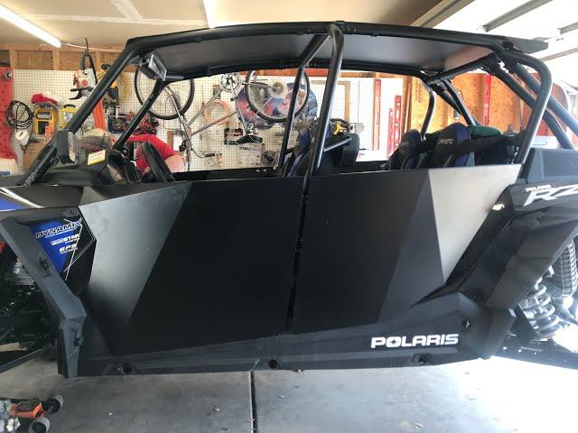 Moto Armor's Door Installation on Polaris 4 seaters-1000/Turbo/Turbo S