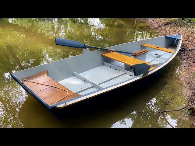 Follow the Egret! | Rowing a Small Wooden Boat