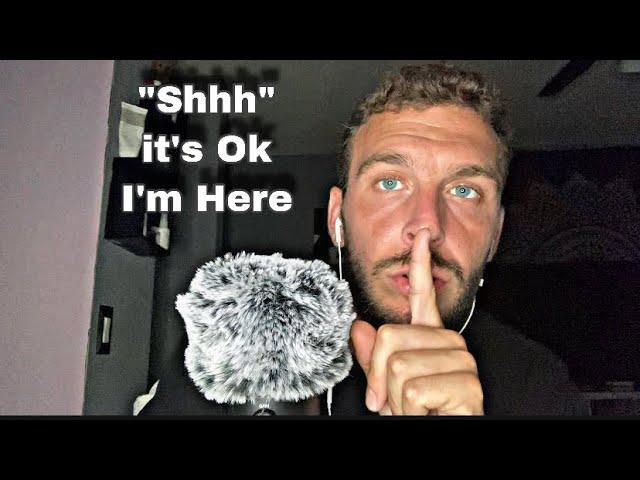 ASMR Repeating "Shh" ,  "its ok" , "im Here" & more ( For Sleep & Comfort )