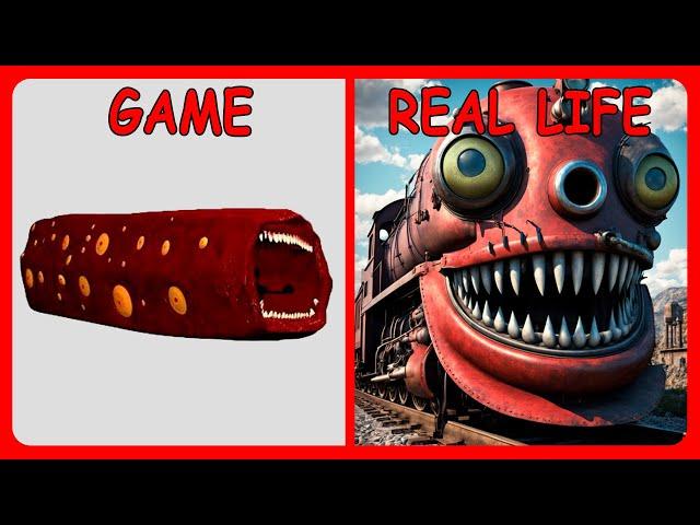 Train Eater Monster In Real Life | All Eat Monster | Guess The MONSTER'S VOICE