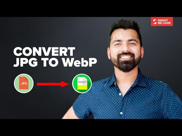 How to convert JPG to WebP format for WordPress