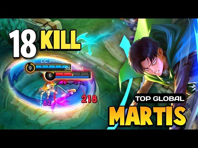 Martis Best Build 2024 [ Martis Top 1 Global Gameplay ] Mobile Legends