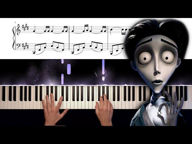 Corpse Bride - "Victor's Piano Solo" - Piano Sheet Music