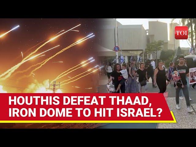 Houthi Rebels 'Successfully Hit' Tel Aviv Military Target, Power Station In Missile & Drone Attack