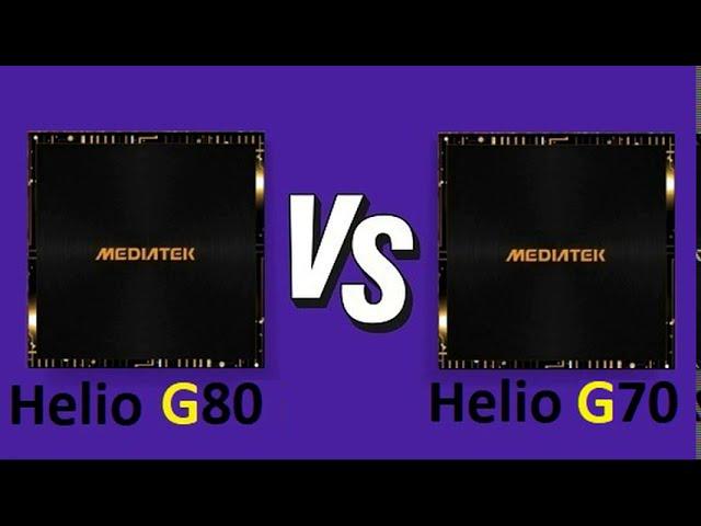 Mediatek Helio G80 Vs Mediatek Helio G70 | Benchmark Comparison