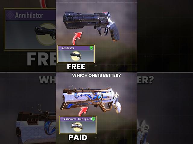 Free vs Paid Annihilator in CODM