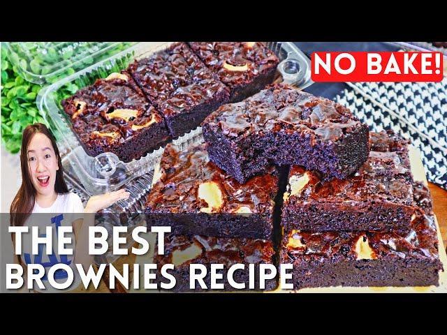 Perfect Fudgy Brownies for Valentines | NO OVEN NEEDED‼️ #pangnegosyo2022