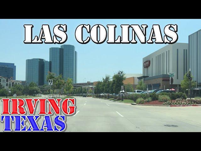 Las Colinas - Irving - Texas - 4K Neighborhood Drive