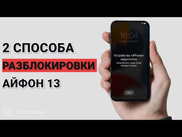 Как разблокировать айфон 13 если забыл пароль? 2 варианта в 2024 году