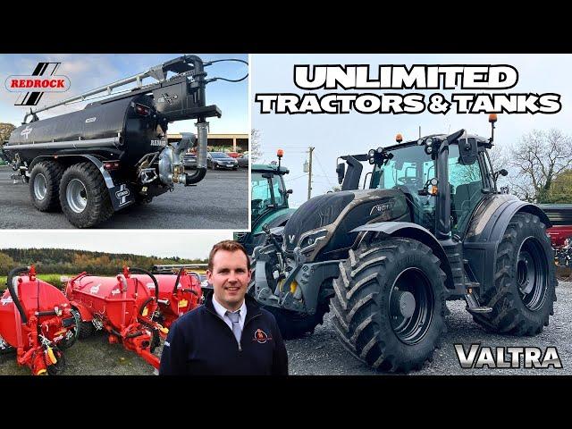 The Unlimited Valtra T215 Versu & our Biggest selection of Redrock Tanks ,TAMS Grant Options !