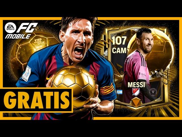 MESSI si RONALDO - GRATIS || BALLON D'OR - EXPLICAT - FC Mobile 25