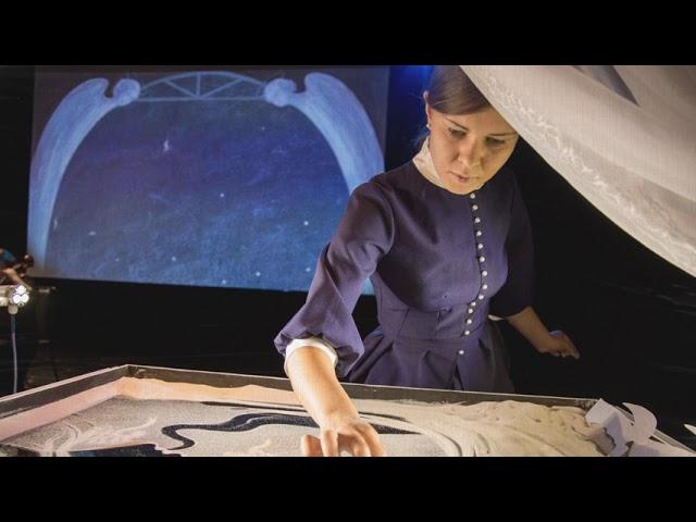 Classical Music and Live Sand Animation by Katerina Barsukova, Sand Animation Artist