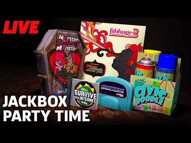  Live Jackbox Party Pack 4 come join me!