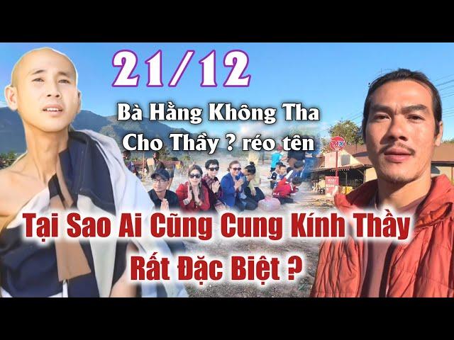 21/12 Lê Khả Giáp cập nhật Thầy Minh Tuệ ai cũng kính mến Hoàng Duy Hùng Lên tiếng