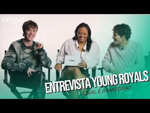 Entrevista Young Royals | Qual a matéria escolar? Com Omar Rudberg e elenco [PT-BR] [Subs en Esp]