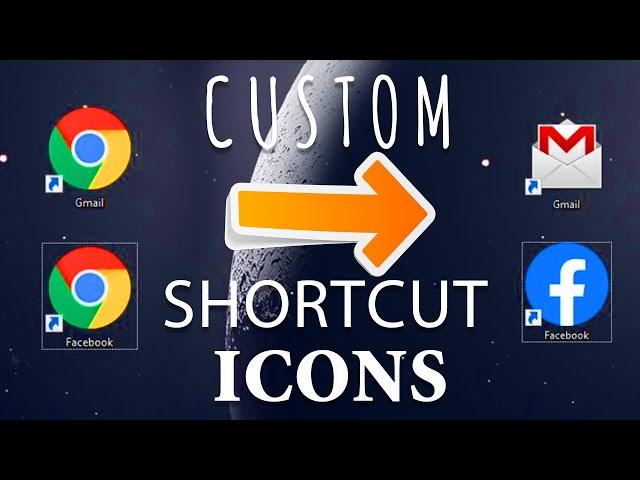 Turn Website Desktop Shortcut Icons into Custom Website Images (works on ALL Windows OS)