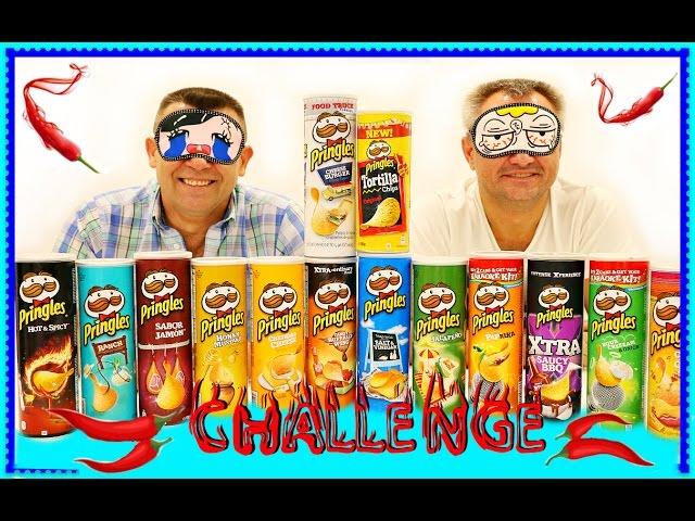 Вызов ЧИПСЫ ПРИНГЛС! PRINGLES CHALLENGE!