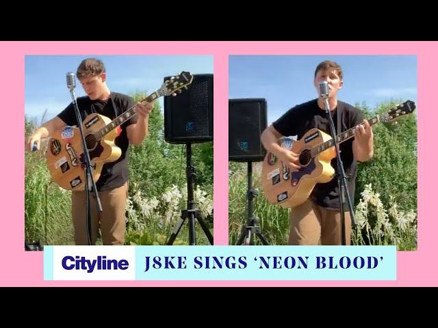 Rising star J8ke performs 'Neon Blood'