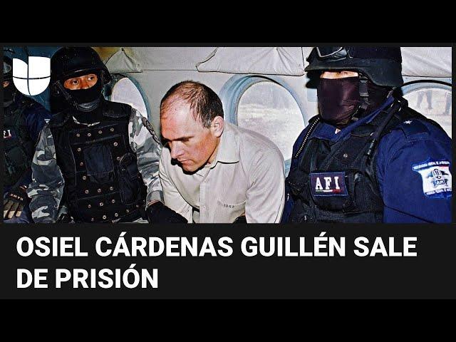 Liberan de una prisión de EEUU a Osiel Cárdenas Guillén, exjefe del Cartel del Golfo