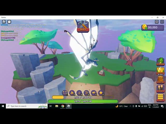 Hope I get A Zinthros! Part 1! Dragon Adventures Roblox