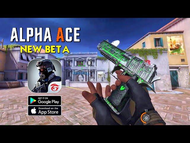 Alpha Ace - NEW Beta FPS Gameplay (Android/iOS)