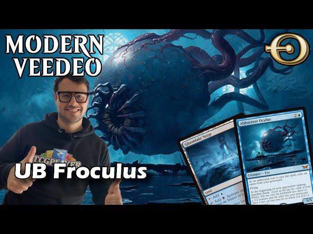 Abhorrent Oculus in UB Frogtide. Go big or go home! | Modern | MTGO