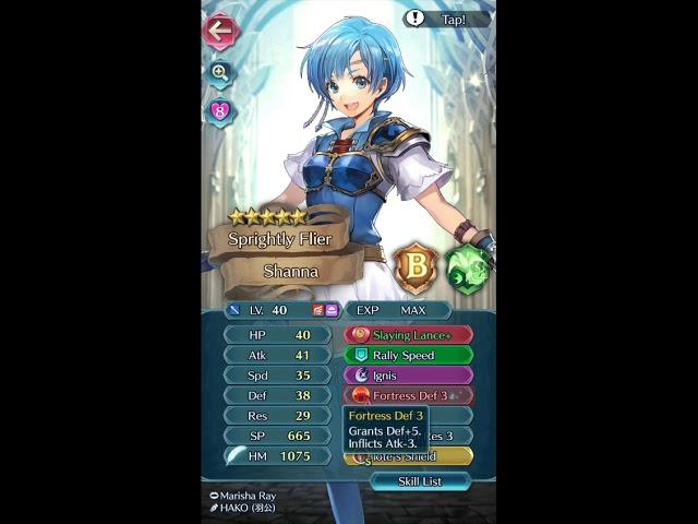 Theres no such thing as a perfect shanna [FEH troll build]